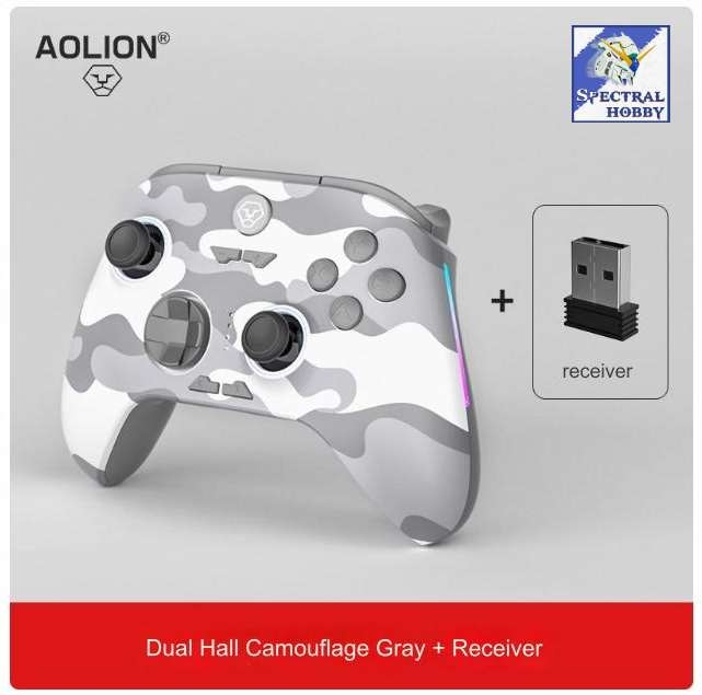 Tay cầm chơi game AOLION ALNS2286 Dual hall 2.4g Bluetooth Wireless PC Switch Android iOS