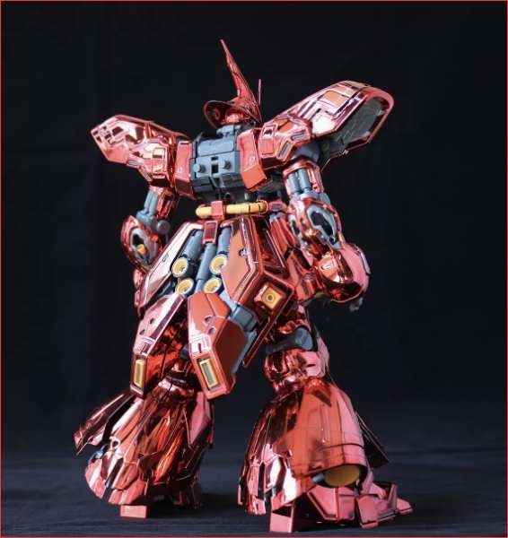 Mô hình lắp ghép MG 1/100 Sazabi Ver.Ka mirror electroplating gundam Daban 6631SE (decal+led)