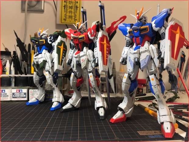 Mô hình lắp ráp MG 1/100 Sword IMPULSE gundam (kèm action base) 8813 DABAN