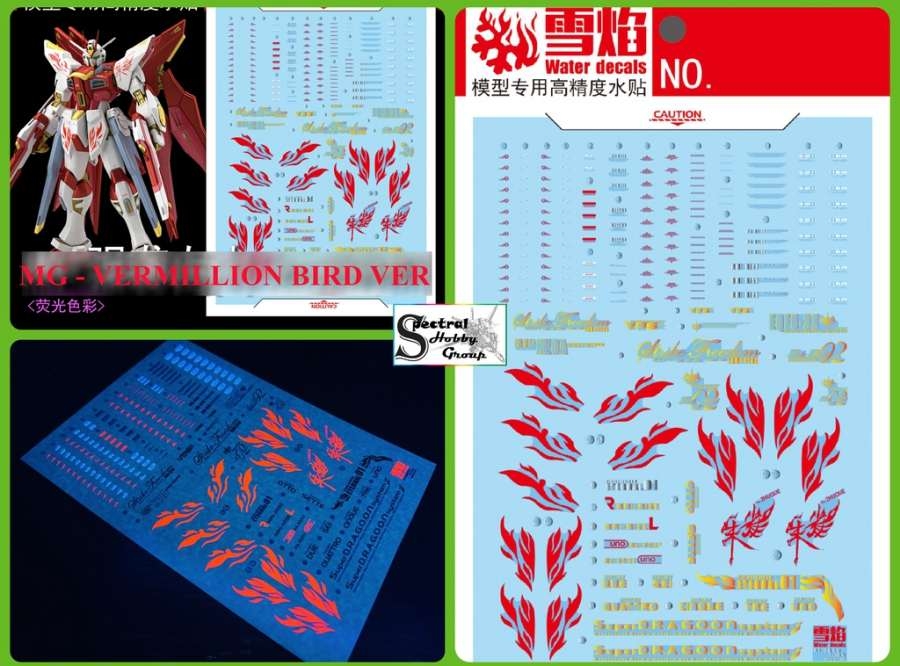 Decal nước dán mô hình PG MG HG RG STRIKE FREEDOM các loại water sticker