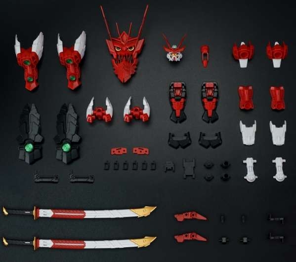 Phụ kiện lắp ráp EW Sengoku Astray Set cho MG HIRM 1/100 Red Blue Noir