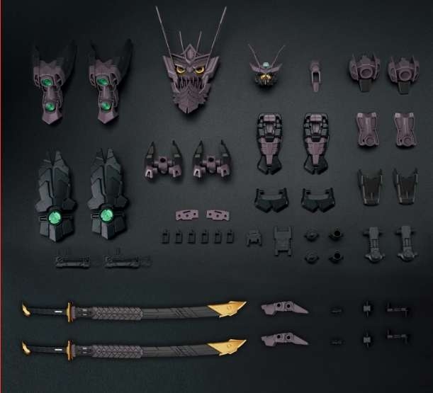 Phụ kiện lắp ráp EW Sengoku Astray Set cho MG HIRM 1/100 Red Blue Noir