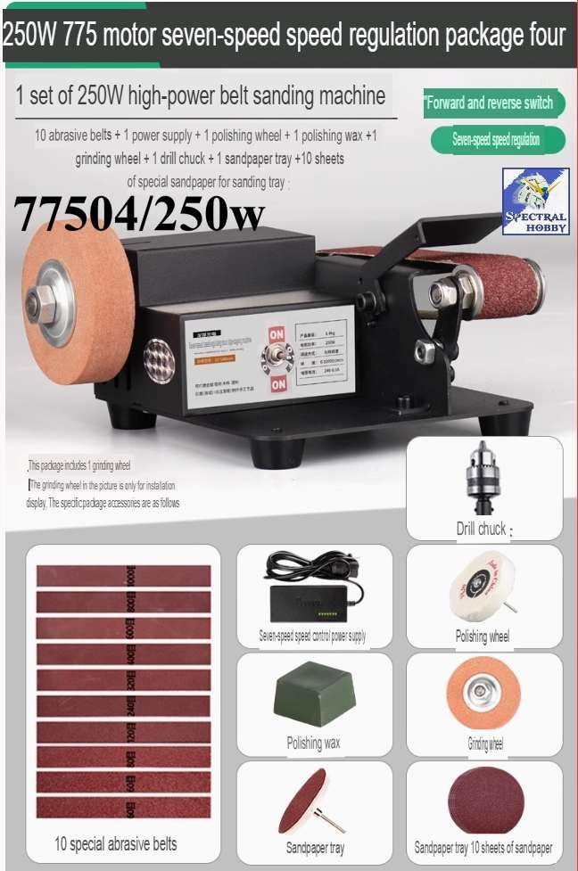 Máy mài đánh bóng dây đai chuyển góc Grinder Abrasive Belt Mini Polishing Battery Longxiang