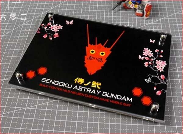 Chân đế action base mica logo Astray Red Blue Sengoku PG MG HG RG SD các loại