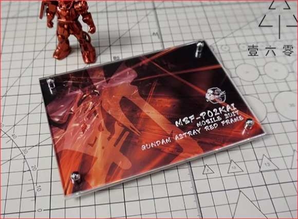Chân đế action base mica logo Astray Red Blue Sengoku PG MG HG RG SD các loại