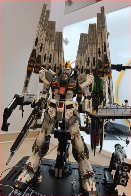 Mô hình lắp ráp PG 1/60 RX93 NU Metal Structure Version Double Funnel gundam Daban