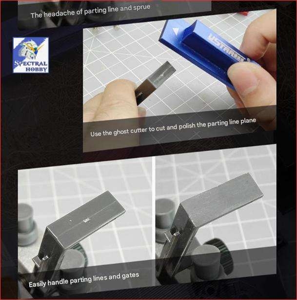 Dụng cụ USTAR nhám dũa mịn mô hình polishing file block coarse Extremely fine - Tool hobby