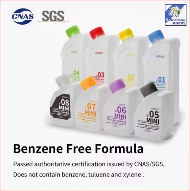Dung môi pha sơn mô hình DSPIAE Thinner MINI Leveling | Cleaner | Remover vệ sinh tẩy sơn paint lacquer color