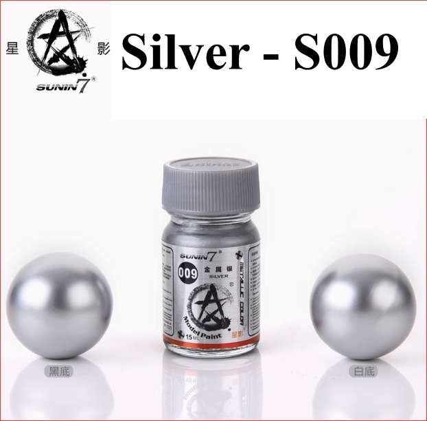 Sơn mô hình Gaia Sunin Gold Silver stainless steel Red Blue Green metallic color paint lacquer các loại