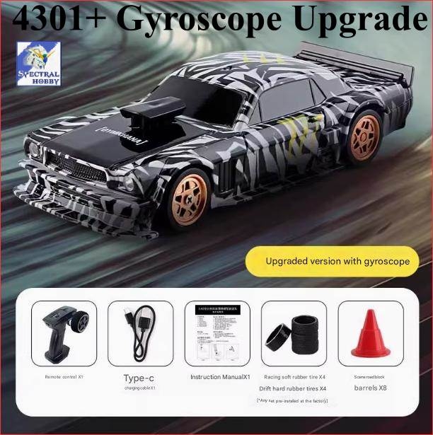 Ô tô điều khiển RC Car Drift 1/43 Chassis model mini racing 2.4G 4WD remote controld JIABAILE