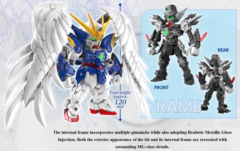 Mô hình lắp ráp MGSD Wing Gundam Zero Custom EW - bandai