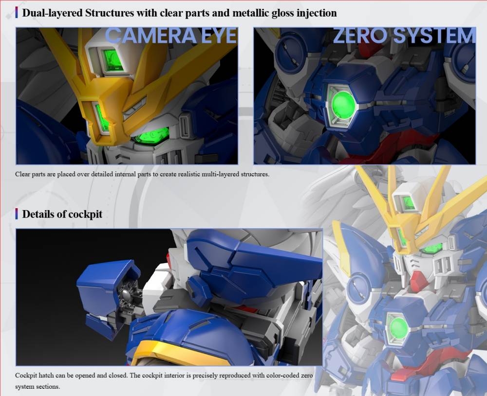 Mô hình lắp ráp MGSD Wing Gundam Zero Custom EW - bandai