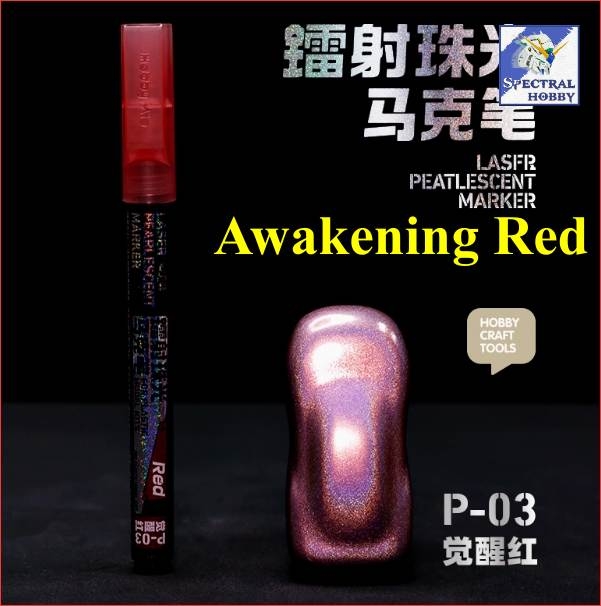 Bút sơn Hobby MIO gundam marker pearl color (silver gold red green blue) paint