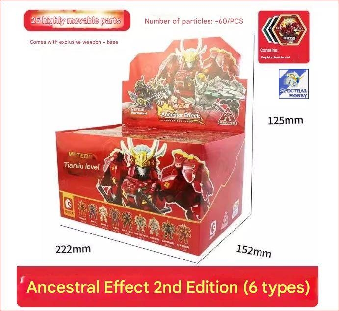 Gacha Blind Box warrior Moshow SD V2 - Takeda Shingen - Date Masamune - Lancelot - Wucheng