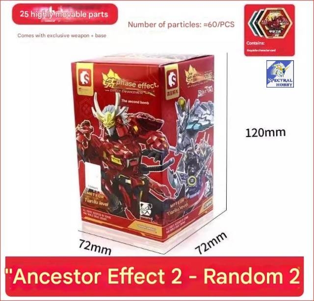 Gacha Blind Box warrior Moshow SD V2 - Takeda Shingen - Date Masamune - Lancelot - Wucheng