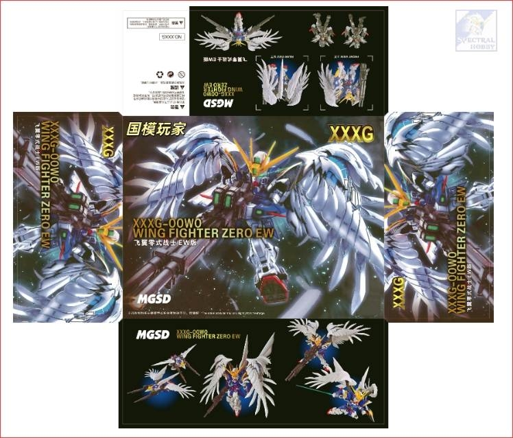 Mô hình lắp ráp MGSD Wing Gundam Zero Custom EW - Gaogao MODEL