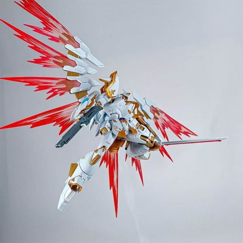 Mô hình lắp ráp Hg 1/144 Black Knight Squad Cal-re.A God Bird Garuda - Chiba model (effect+decal)