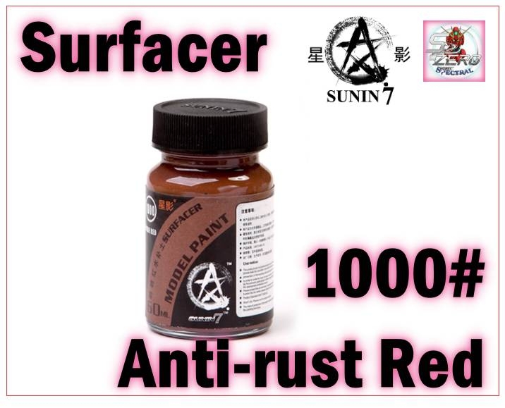 Sơn lót Surfacer các loại trên các chất liệu gỗ resin ABS giấy metal clay plaster Clear - Sunin paint