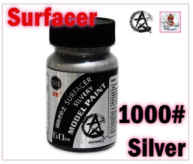 Sơn lót Surfacer các loại trên các chất liệu gỗ resin ABS giấy metal clay plaster Clear - Sunin paint