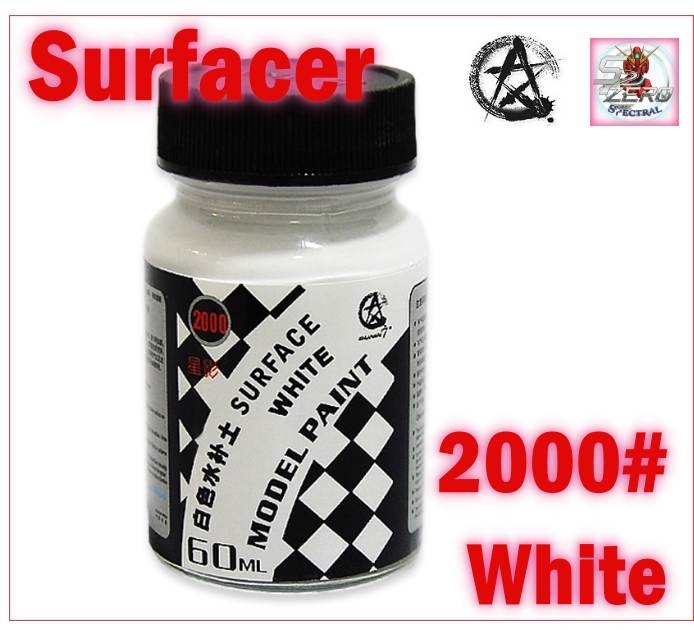 Sơn lót Surfacer các loại trên các chất liệu gỗ resin ABS giấy metal clay plaster Clear - Sunin paint