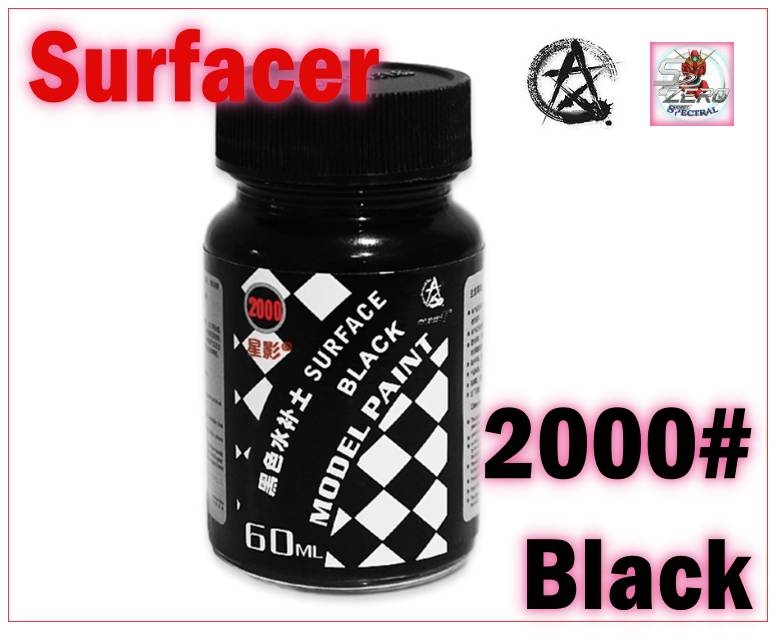 Sơn lót Surfacer các loại trên các chất liệu gỗ resin ABS giấy metal clay plaster Clear - Sunin paint