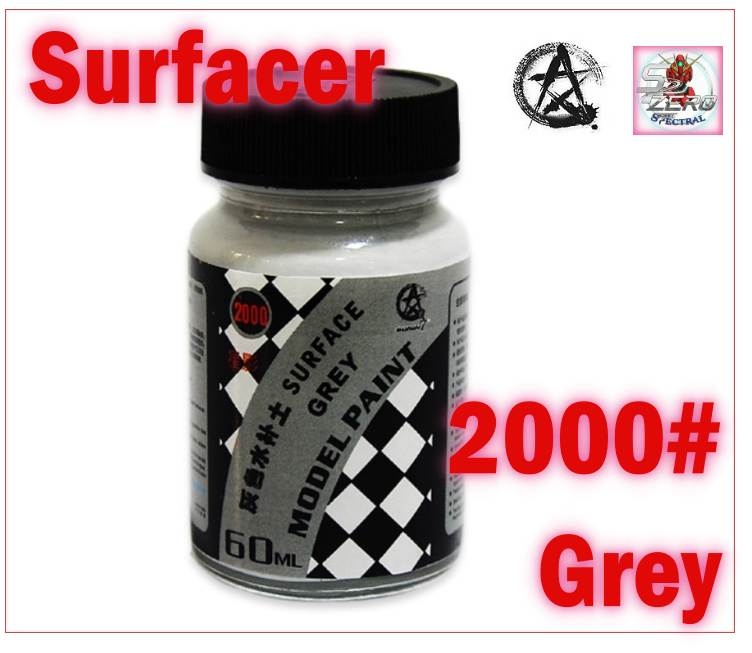 Sơn lót Surfacer các loại trên các chất liệu gỗ resin ABS giấy metal clay plaster Clear - Sunin paint