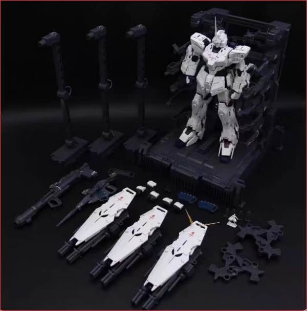 Mô hình lắp ráp 2201 MGEX UNICORN 1/100 gundam Final batte with light