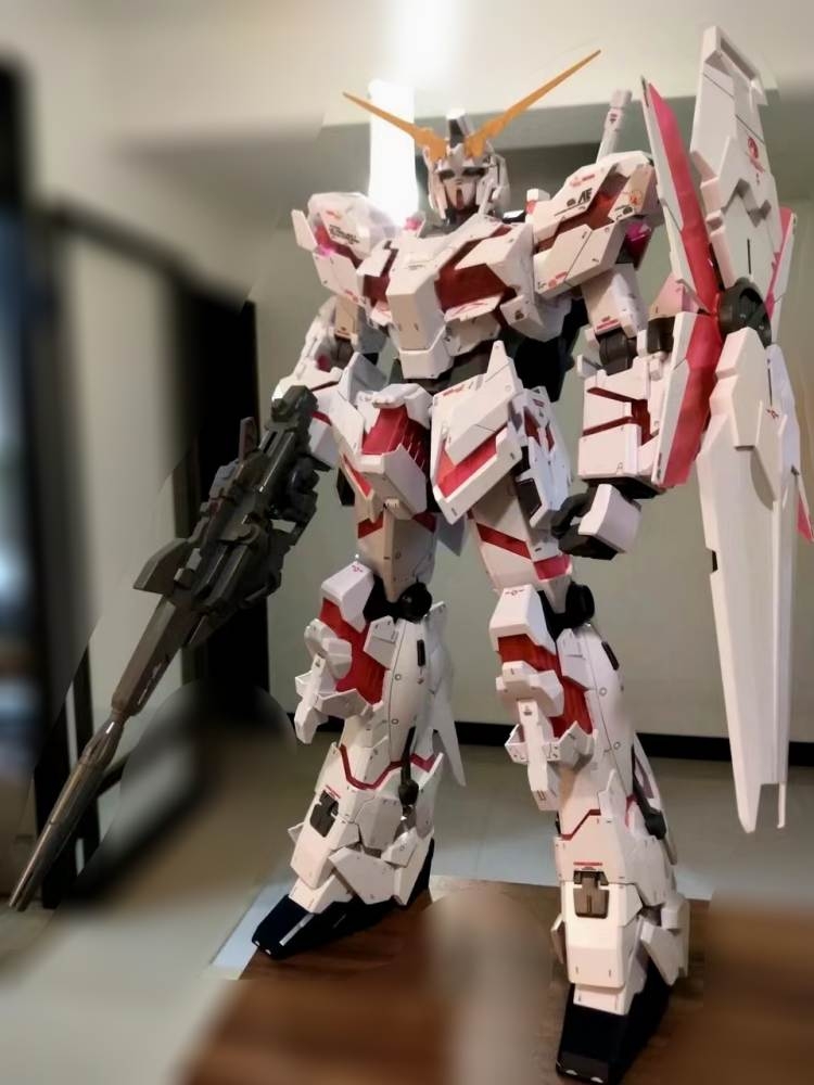 Mô hình lắp ráp 1/48 Mega size Unicorn MEGASIZE 53.5cm (+led) gundam Daban