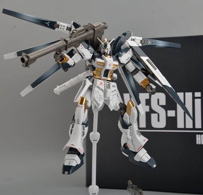 Mô hình lắp ráp HG 1/144 Rx-93-v2 HiNu GPB Build fighter XFS Xingfeng
