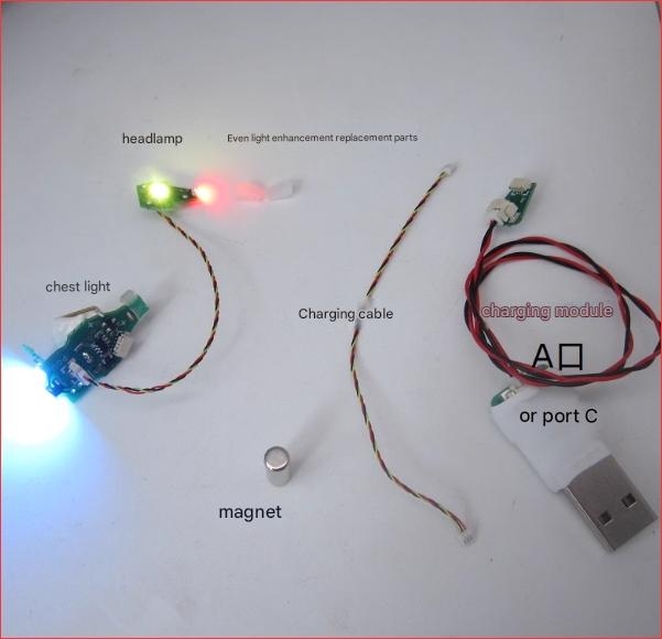 Led cho PGU RX-78-2 2.0 CUSTOM DIY