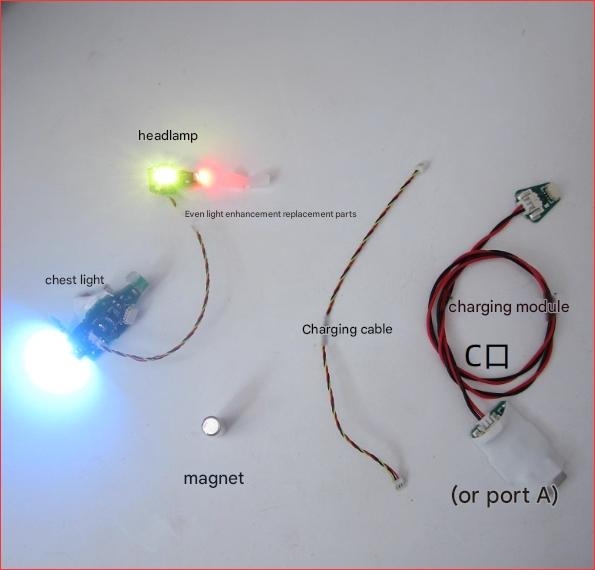 Led cho PGU RX-78-2 2.0 CUSTOM DIY