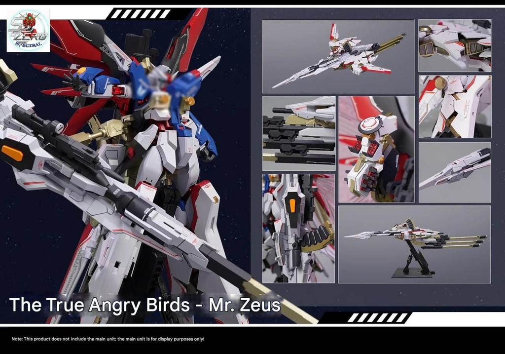 Mô hình lắp ráp 1/144 Zeus Silhouette (HG/RG/MR) Destiny gundam - Real Angry Bird
