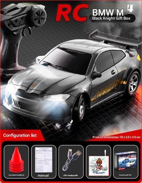 Ô tô điều khiển RC Drift Car 1:64 mini racing 2.4G 4WD - FAYEE Model