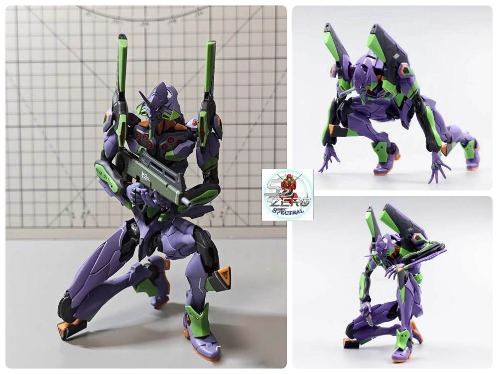 Mô hình lắp ráp EVA RG EVA01 Evangelion Type Unit 01 Deluxe edition MAIGAO Model