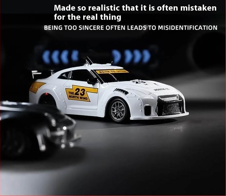 Ô tô điều khiển RC Gyro Drift Car 1:43 mini racing 2.4G 4WD - Break The Dawn (BRRRRT)