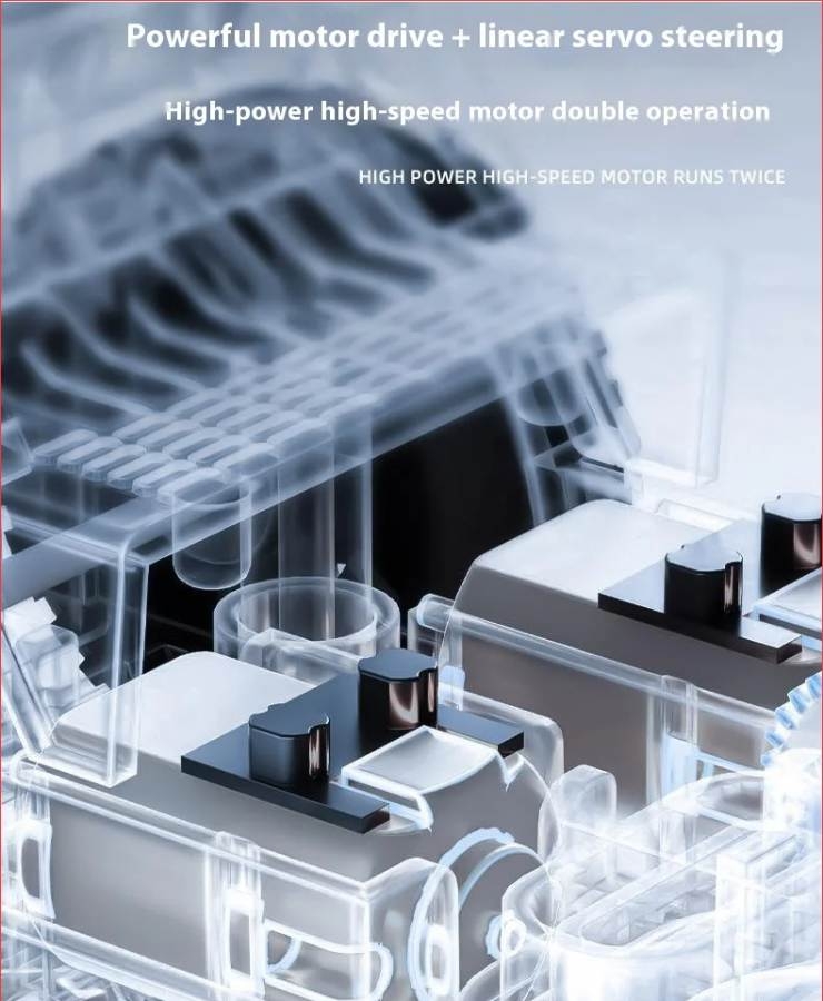 Ô tô điều khiển RC Gyro Drift Car 1:43 mini racing 2.4G 4WD - Break The Dawn (BRRRRT)