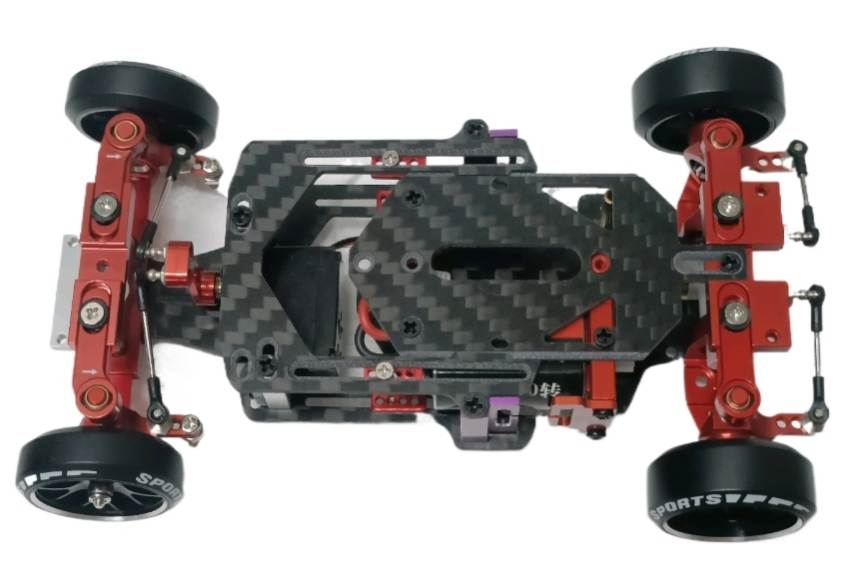 Ô tô điều khiển RC Car Drift 1/28 Remote Control 6CH Carbon Fiber HGD1 RWD 4WD