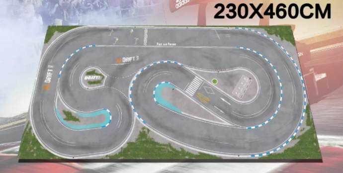Phụ kiện RC CAR thảm đường đua Drift cho xe ô tô 1/24 - 1/28 Accessories RC