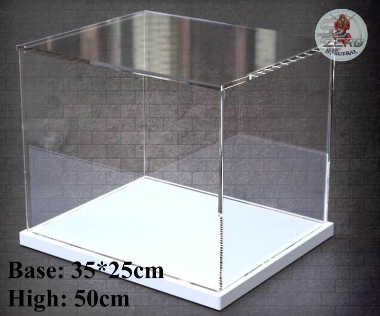 Hộp MICA trưng bày mô hình HIGH-DEFINITION TRANSPARENT PLEXIGLASS DISPLAY BOX Guweiti