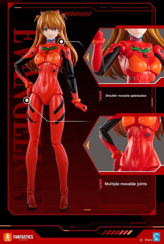 Mô hình EVA Blokees Evagelion Shikinami Asuka Langley With Entry Plug Interior