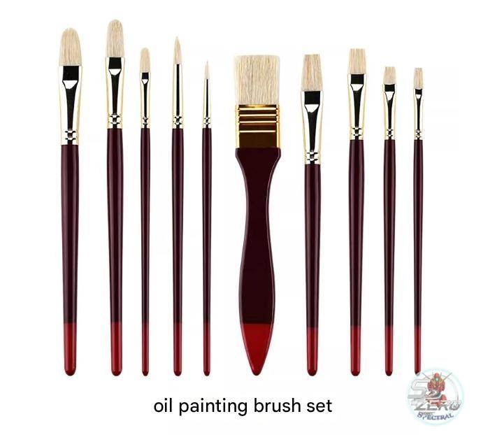 Bộ bút cọ vẽ sơn dầu oil - sơn nước acrylic Art Rangers