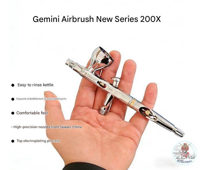 Bút sơn Airbrush Gemini Gem-II 200x 0.3 0.5mm double action