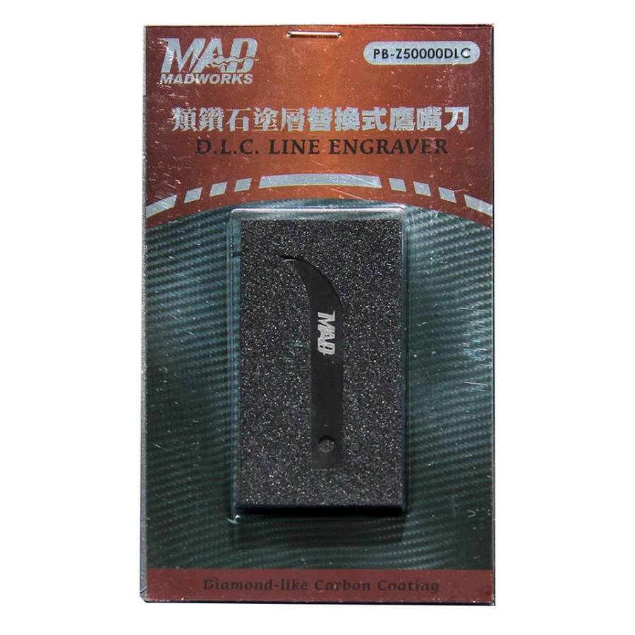 Dụng cụ Chisel kẻ tạo dặm lại line detail - Line Engraver blade Madworks Diamond-like Carbon Coating