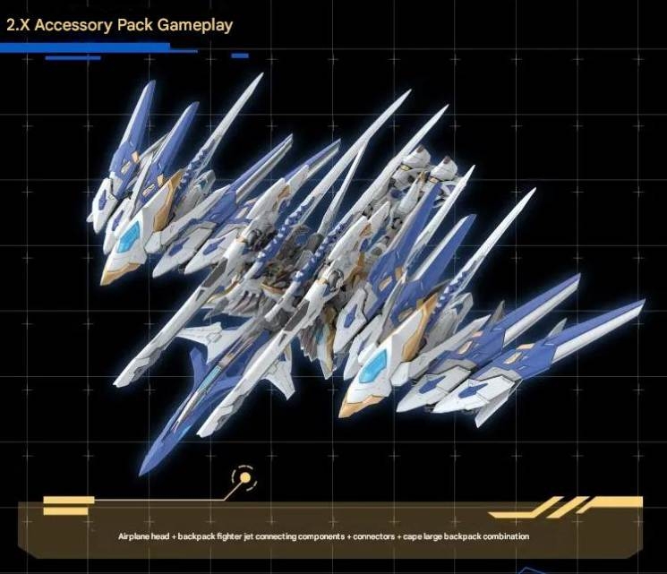 Mô hình lắp ráp MNP-XH12W 1/100 GAN JIANG Cang Tương Metal Frame MOTOR NUCLEAR