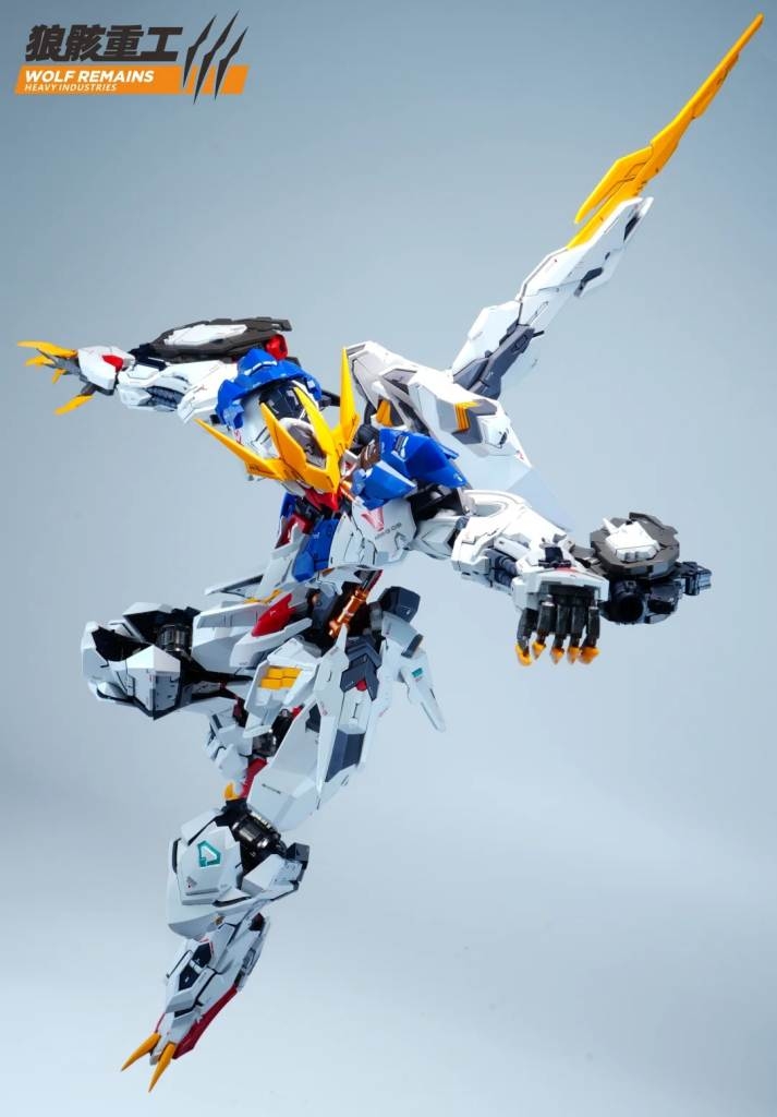 Mô hình lắp ráp PG 1/60 Barbatos Lupus Rex metal frame WOLF REMAINS Model LOGAR