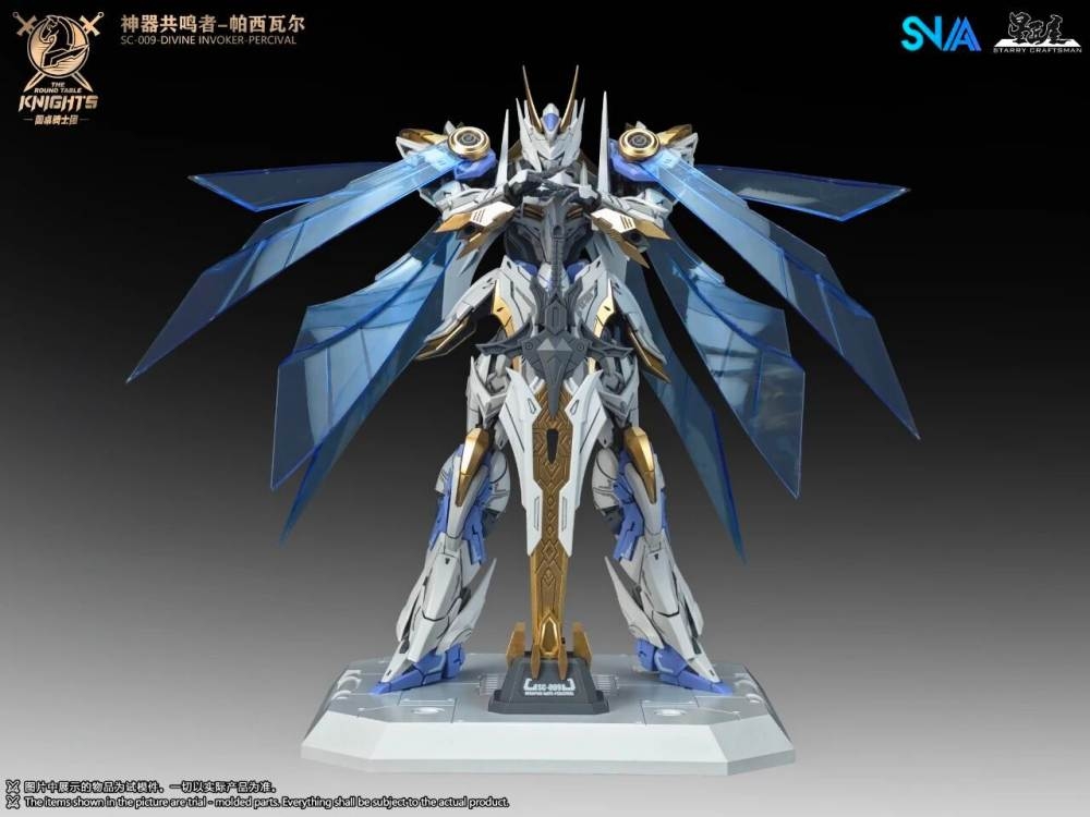 Mô hình lắp ráp Divine Invoker Percival SC009 BE 1/144 SNAA model Round Table Knights