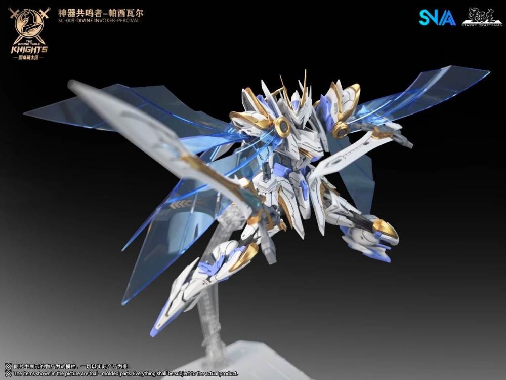 Mô hình lắp ráp Divine Invoker Percival SC009 BE 1/144 SNAA model Round Table Knights