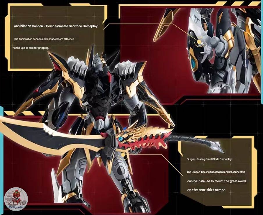 Mô hình lắp ráp MNP-XH12 1/100 GAN JIANG Cang Tương Metal Frame MOTOR NUCLEAR