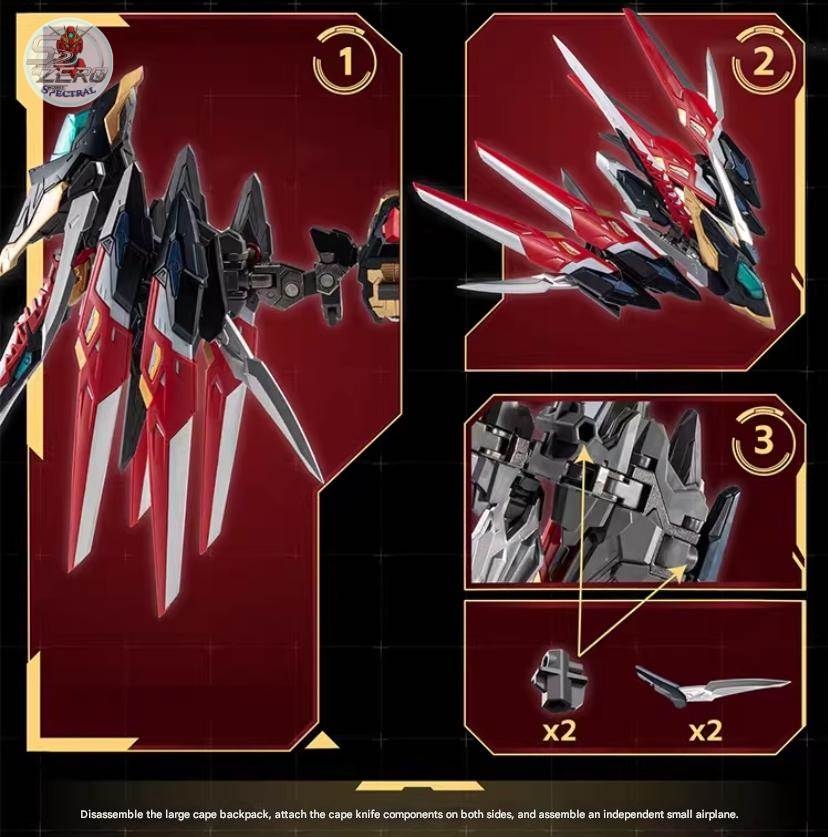 Mô hình lắp ráp MNP-XH12 1/100 GAN JIANG Cang Tương Metal Frame MOTOR NUCLEAR