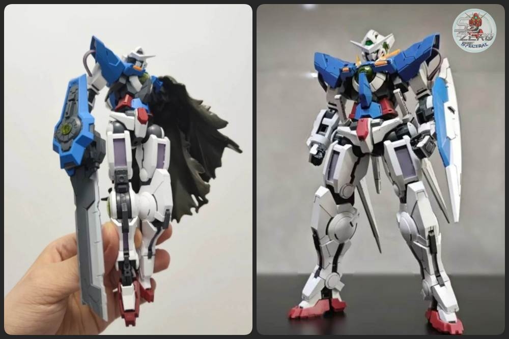 Mô hình lắp ráp MG 1/100 gundam Exia - Devise - repair R1 WG model